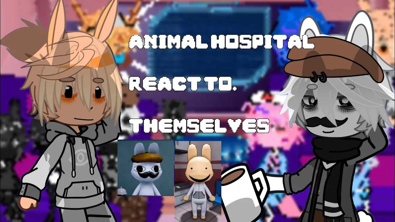 Врачи Animal Hospital реагируют на себя: Барни и стажер крадут шоу! Pt 1