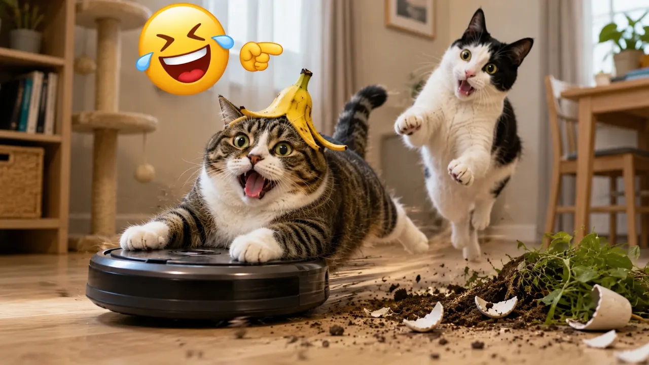 Самые смешные коты 2026: Вирусные фейлы и милые моменты 😂