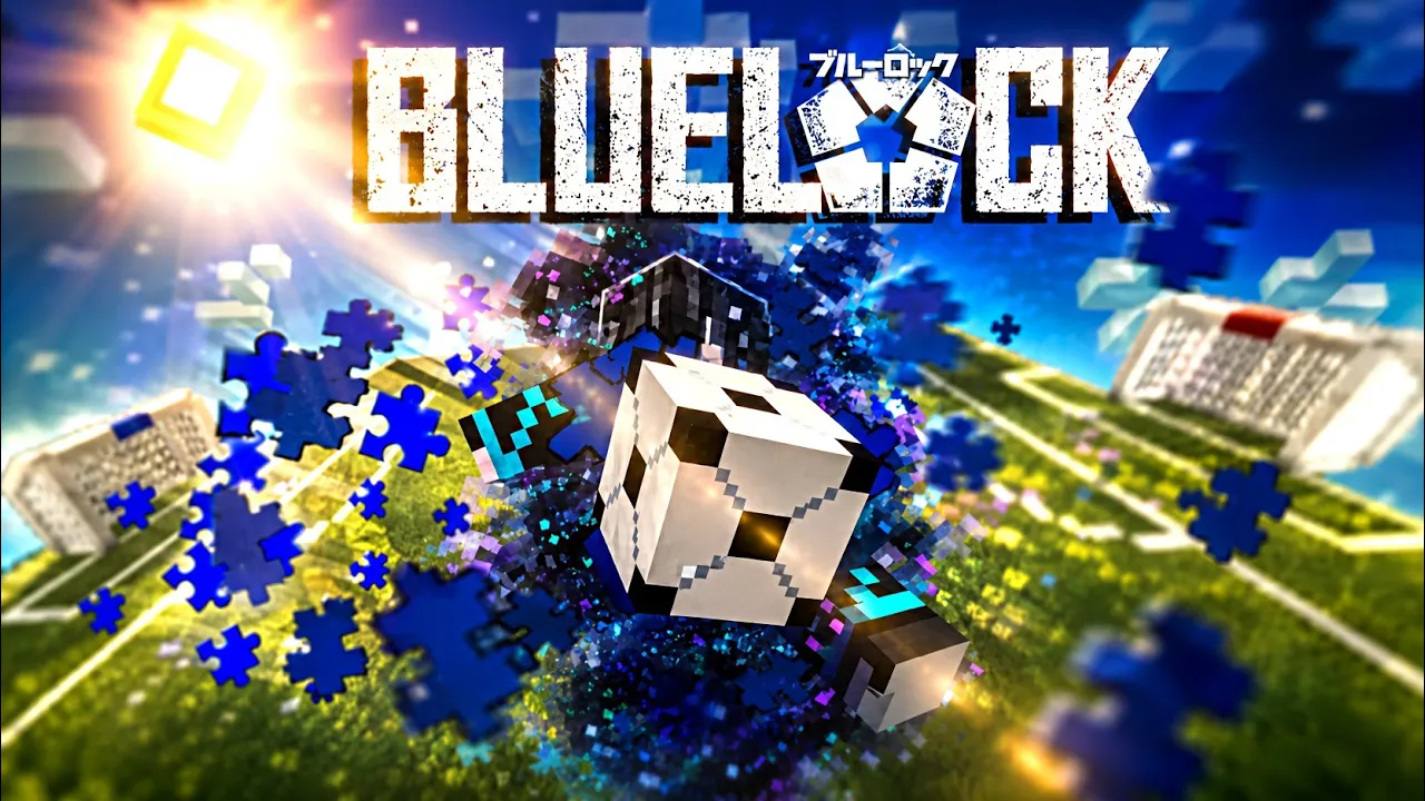 Обзор мода Blue Lock в Minecraft PE 2026: Все персонажи и способности!