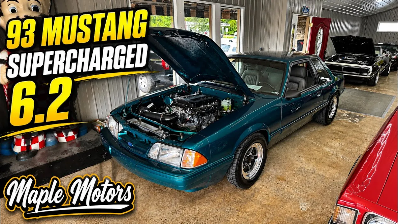 1993 Mustang LT4 Supercharged 6.2L: Американский зверь за $34,900! Тест-драйв Maple Motors