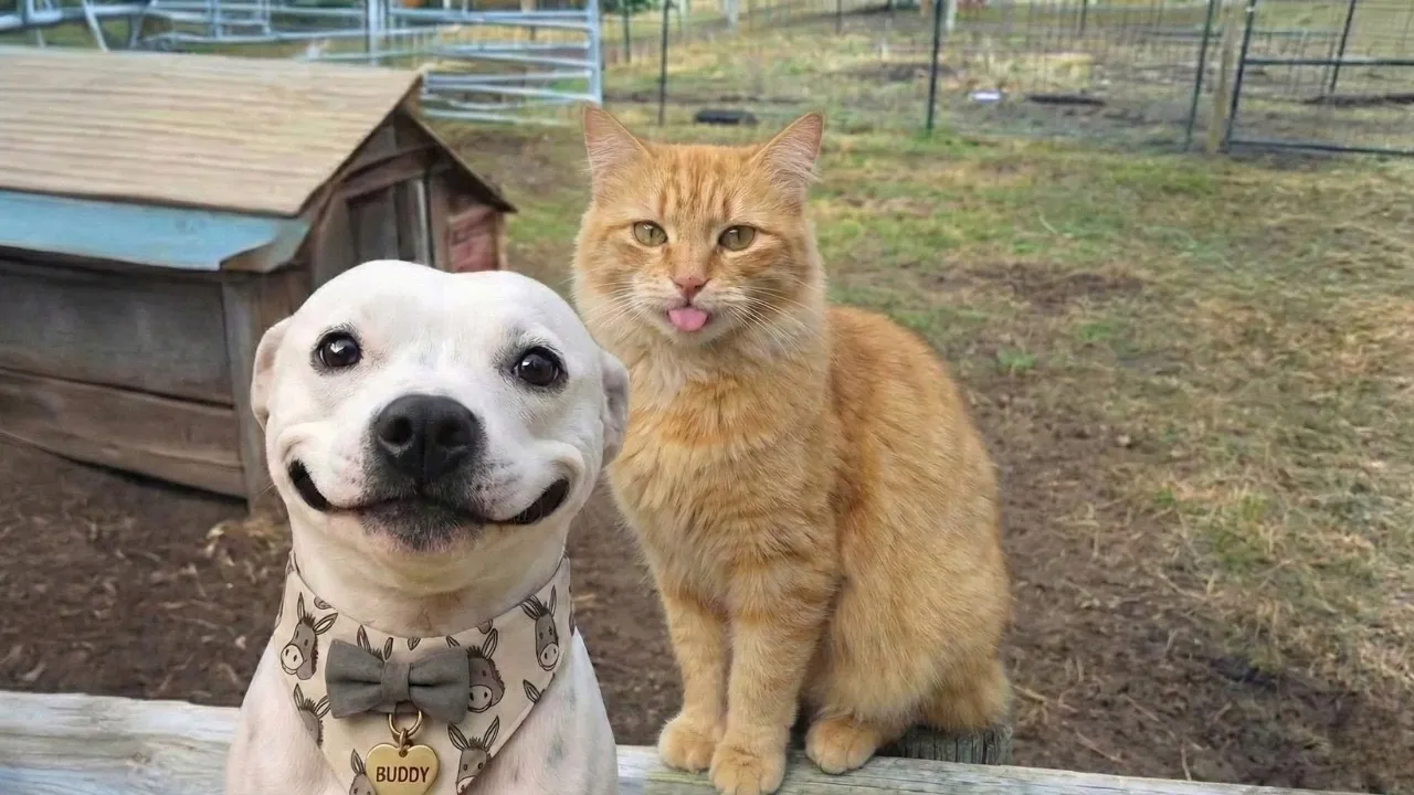 Смешные кошки и собаки 2026: Лучшие моменты 🐶🐱