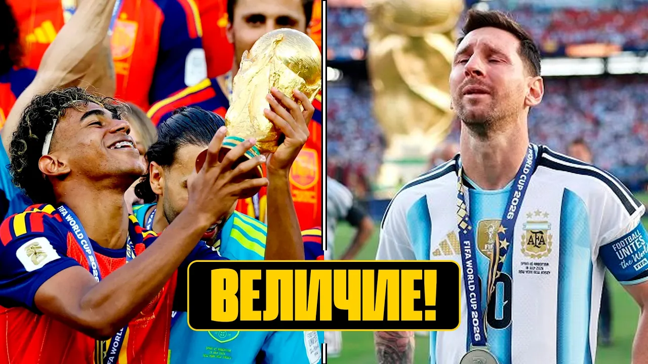 ЗОЛОТАЯ ИСПАНИЯ 🏆 Финал ЧМ-2026: Месси уходит, Аргентина разбита! Обзор матча