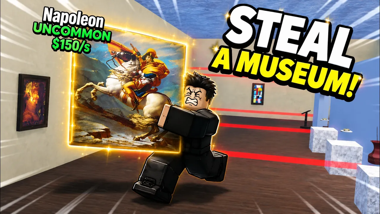 Steal A Museum уже 1 августа! Официальный трейлер 2026