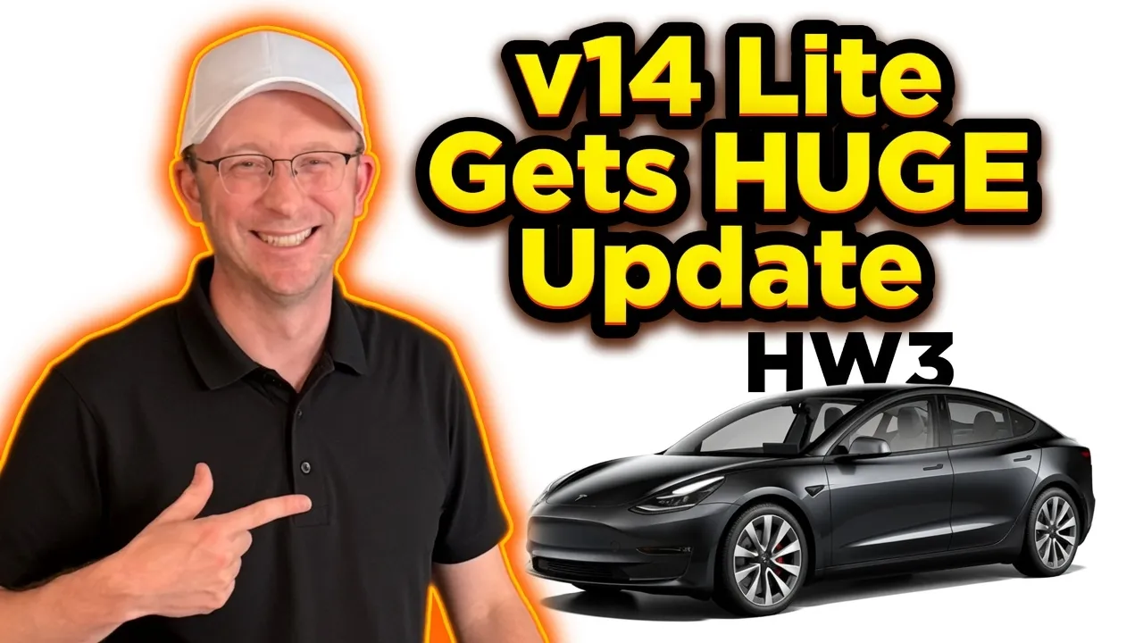 Tesla FSD v14 Lite: Огромное обновление v2026.20.6.10 — Готово для всех! (HW3)