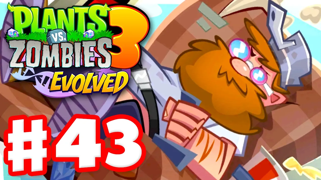 Plants vs. Zombies 3: Evolved — Дэйв улетает! Прохождение 43 (Ур. 96-100)