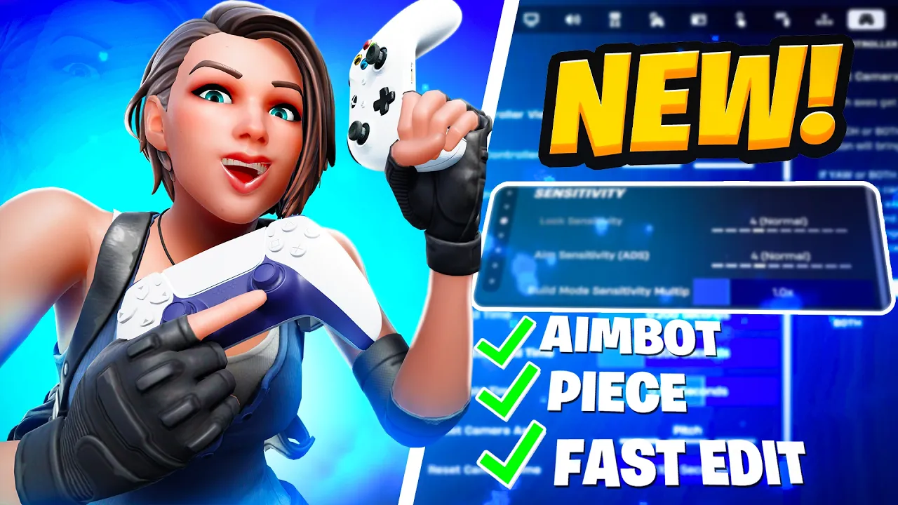 ЛУЧШИЕ НАСТРОЙКИ ГАМЕПАДА В FORTNITE RELOAD: Глава 7 Сезон 3 (2026) 🎯