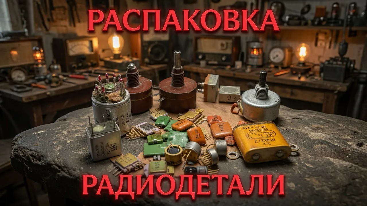 ОБЗОР РЕДКИХ РАДИОДЕТАЛЕЙ И СРЕБРА В ПОСЫЛКАХ ОТ ЗРИТЕЛЕЙ! Распаковка и сортировка лома 2026