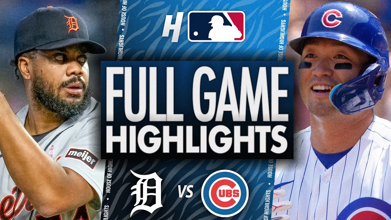 Detroit Tigers vs Chicago Cubs: Полные хайлайты матча 20.07.2026 | MLB 2026