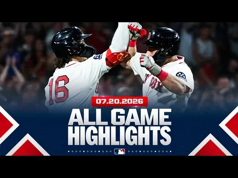 Red Sox: 14-я победа подряд! Guardians — 7 хоум-ранов | Лучшие моменты MLB 20.07.2026