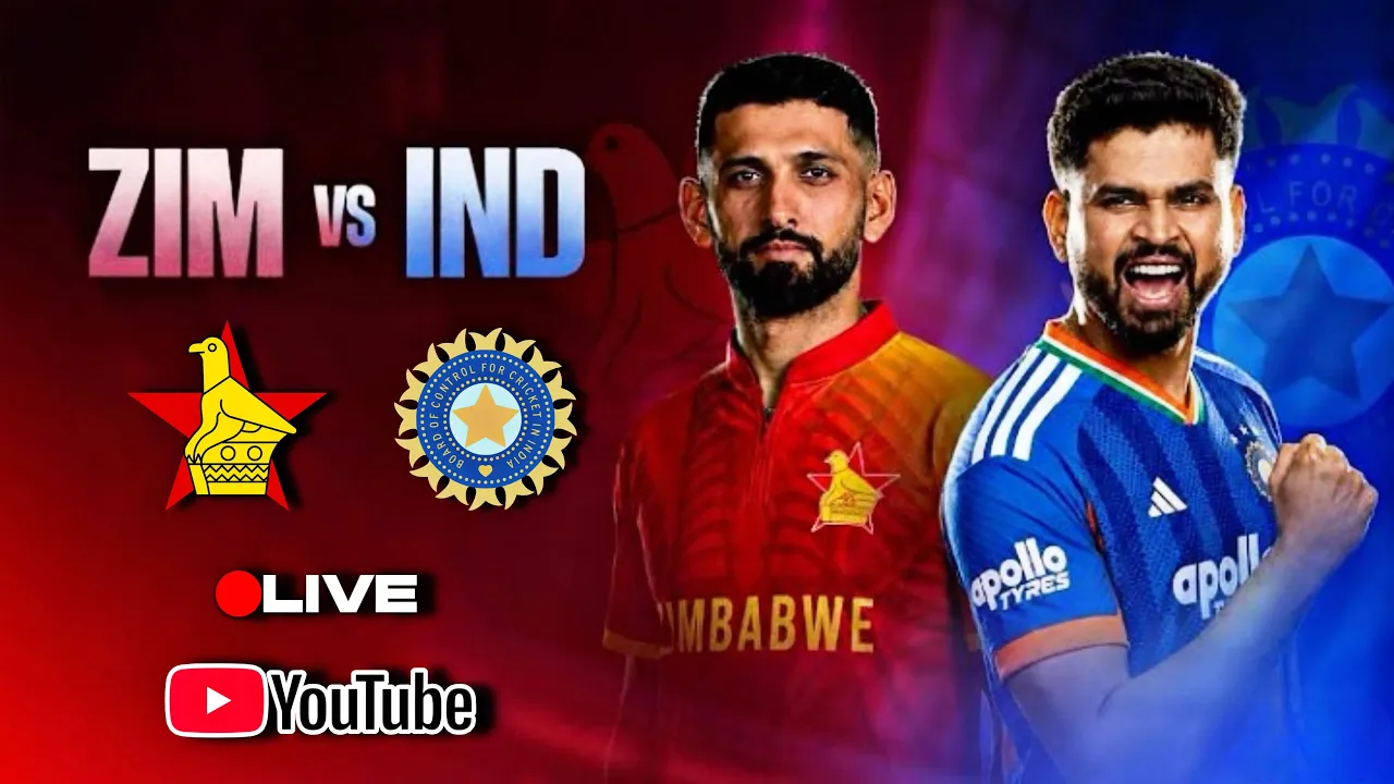 Зимбабве vs Индия: 1-й T20I | Геймплей Cricket 26 | Симуляция матча 2026