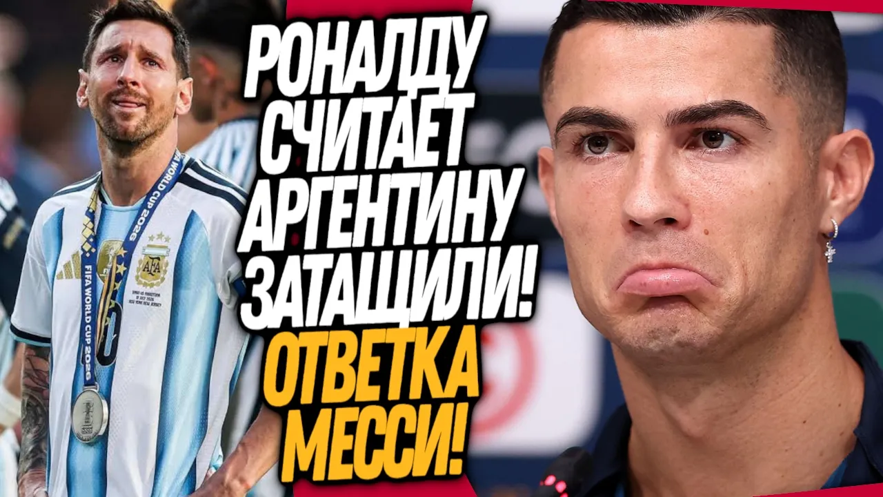 Роналду раскрыл правду о финале с Аргентиной! Месси не стал молчать — реакция 2026 года