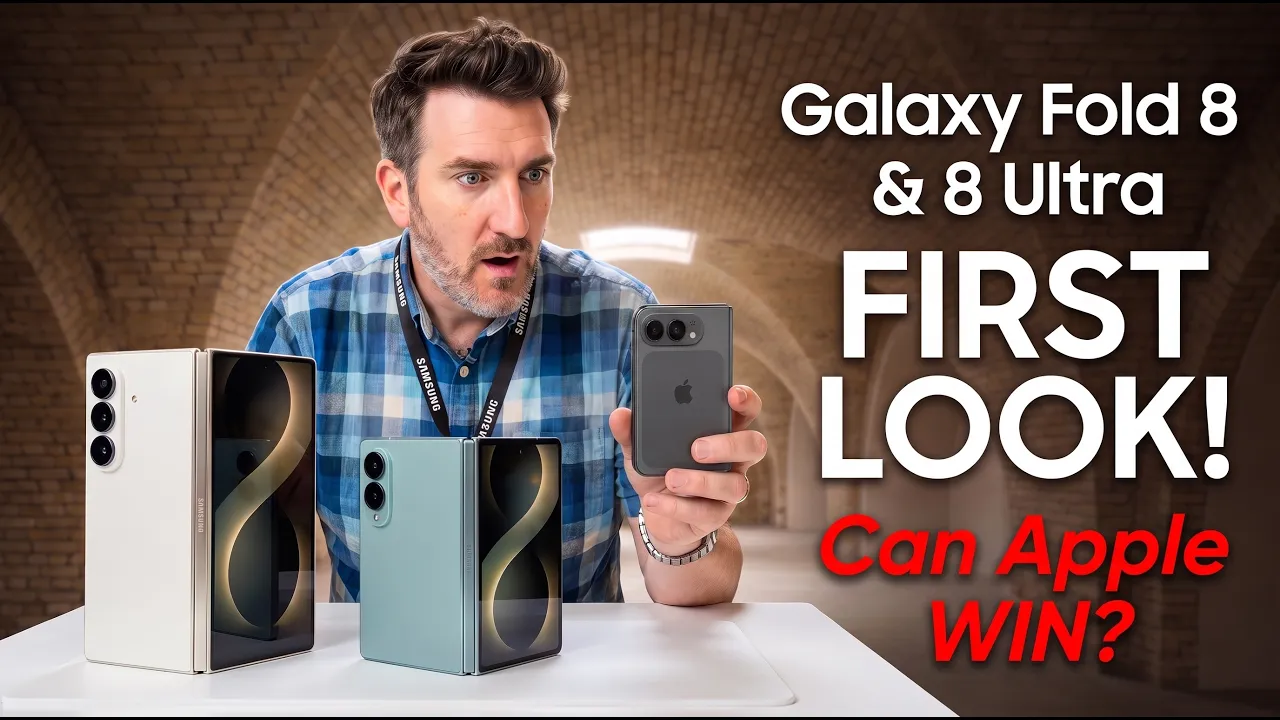 Samsung Galaxy Z Fold 8 Ultra: Apple в панике? Главный флагман 2026 года
