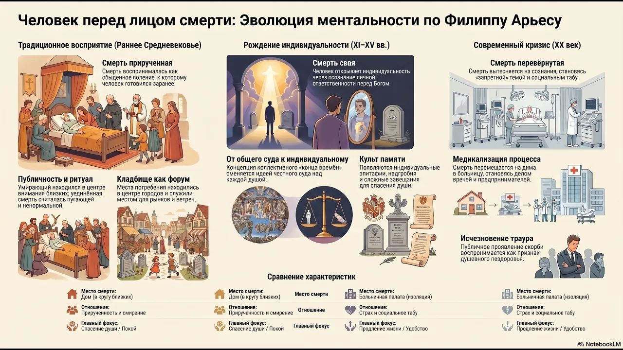Арьес: Человек перед лицом смерти — История отношения к смерти за 10 минут (2026)