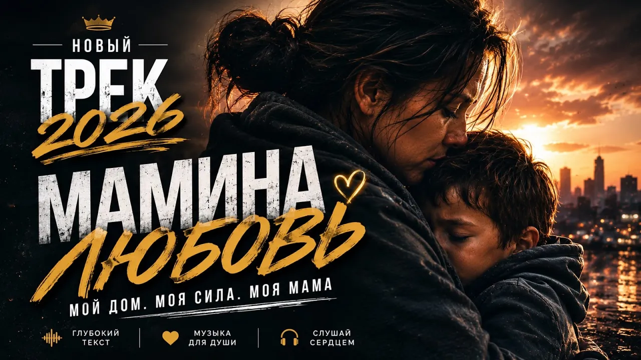 Мамина любовь ❤️ Душевный хип-хоп про маму | Новый трек 2026 (Слушай до слез)
